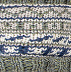 Peruvian Alpaca Gloves - Fleece Lining / Teal Ocean Mlge.