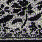 Martella Baby Alpaca Fingerless / Glacier Grey - Black