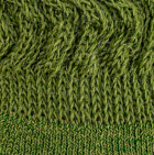 Premium Alpaca Therapeutic Unisex Socks With Reinforcement And Cushioned / Pistachio Green