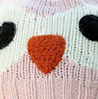 Alpaca Kids - Penguin Alpaca Hat / Lt. Rose