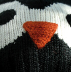 Alpaca Kids - Penguin Alpaca Hat / Black