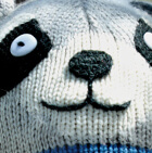 Alpaca Kids - Raccoon Alpaca Hat / Lt. Grey