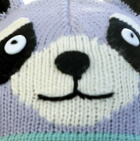 Alpaca Kids - Raccoon Alpaca Hat / Lilac Grey