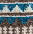 Colette Brushed Alpaca Fingerless Gloves / Taupe Grey