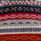 Multicolored Juliaca Hat / Scarlet - Multicolor