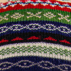 Multicolored Juliaca Hat / Navy - Multicolor