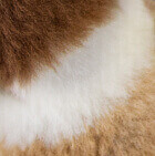 Alpaca Fur-Little Sheep Keychain 6 Inches / Various