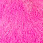 Alpaca Fur-Little Sheep Keychain 6 Inches / Rose