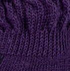 Premium Alpaca Therapeutic Unisex Socks With Reinforcement And Cushioned / Purple