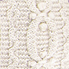 Autumn Alpaca Fingerless Gloves / Natural