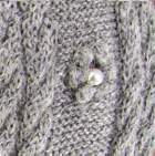 Aurora Alpaca Fingerless Gloves / Lt. Grey