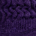 Alpaca Therapeutic Unisex Socks / Purple