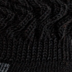 Premium Alpaca Therapeutic Unisex Socks With Reinforcement And Cushioned / Black