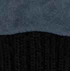 Alpaca Double Layer Driving Gloves / Black-Grey