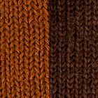 Reversible Alpaca Mittens Heavy Weight / Medium Brown - Brown