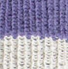 Reversible Alpaca Gloves Heavy Weight / Ube - Natural