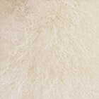 Baby Alpaca Fur-Standing Alpaca 4 Inches / White