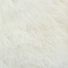 Baby Alpaca Fur-Little Alpaca Keychain 4 Inches / White