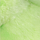 BABY ALPACA Fur - Unicorn Ornament 12" / Lime Green