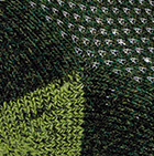 Premium Alpaca Alpaquita Heavy Boot Unisex Socks / Pistachio Green-Natural-Dk. Green Mlge.