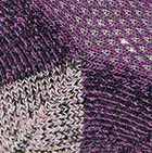 Premium Alpaca Alpaquita Heavy Boot Unisex Socks / Ballet Rose-Natural-Lilac Mlge.