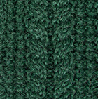 Alpaca Cable Fingerless Gloves / Deep Forest
