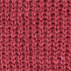 Women's Alpaca Half Finger Gloves / Ruby Red