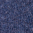 V Neck Brushed Alpaca Sweater / Navy Smoke