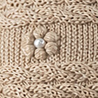 Aurora Alpaca Headband / Beige