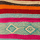 Handwoven Wool Pillow Cover / Multicolor