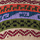 Illary Baby Alpaca Fingerless Gloves / Multicolor 1