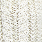 Classic Cable Alpaca Gloves / Natural